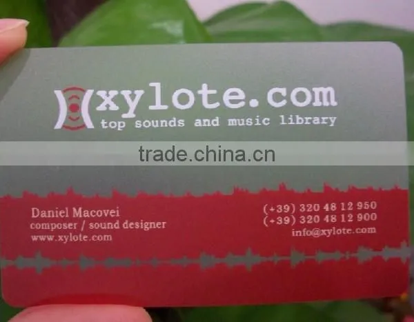 Full Color Printed Clear Business Card/name Card photo-5