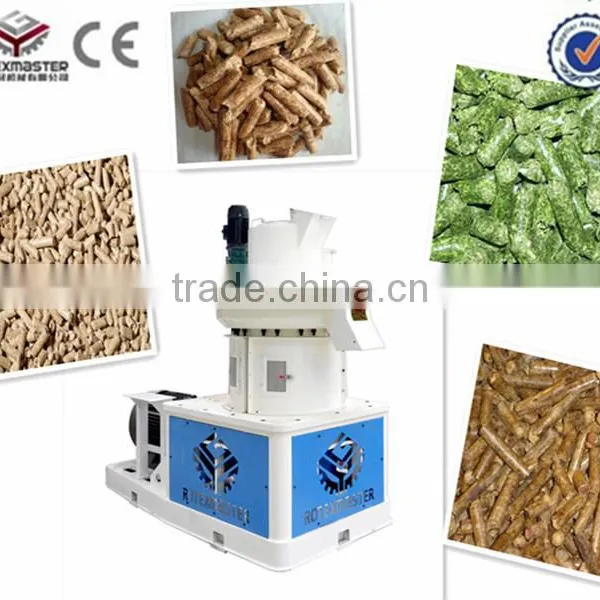 Vertical Ring Die Wood Pellet Machine Pellet Press 1.5-2.5T/H With Automatic Lubrication photo-4