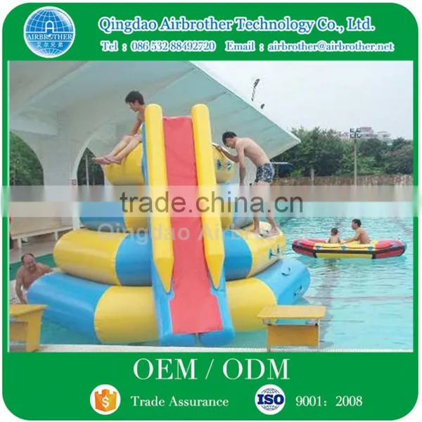 Factory Custom Inflatable Floating Water Climbing Mountain Slides With Best Price photo-4