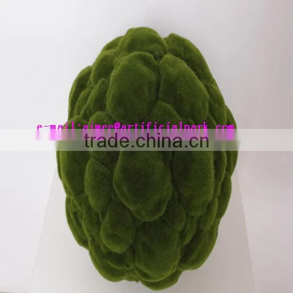 Q0908006 Wedding Decoration Topiary China Manufacturer Artificial Moss Balls photo-3