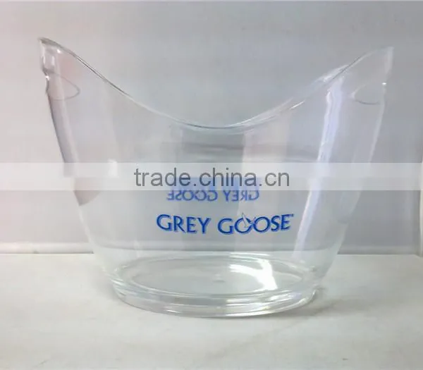 Clear Acrylic Ice Champagne Bucket With Top Quality photo-5