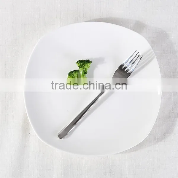 Stock Ceramic White Round Plate photo-3