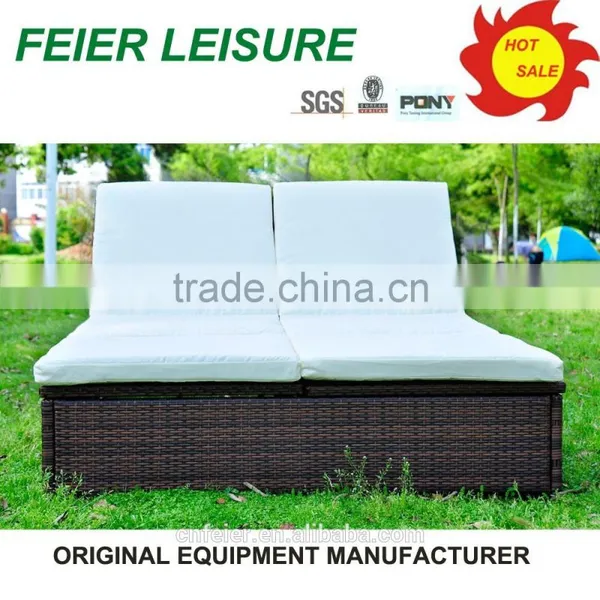Fashion Fabric Chaise Lounge Sofa photo-6