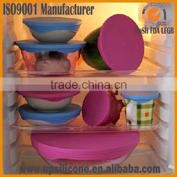 Silicone Suction Lid & Food Cover/silicone Lid,silicone Pan Lid photo-4
