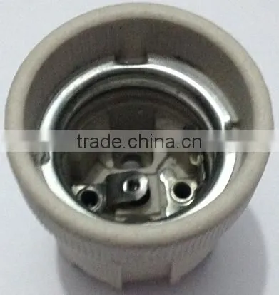 CE VDE RoHS Porcelain Ceramic F519 Lamp Holder Screw Type photo-2