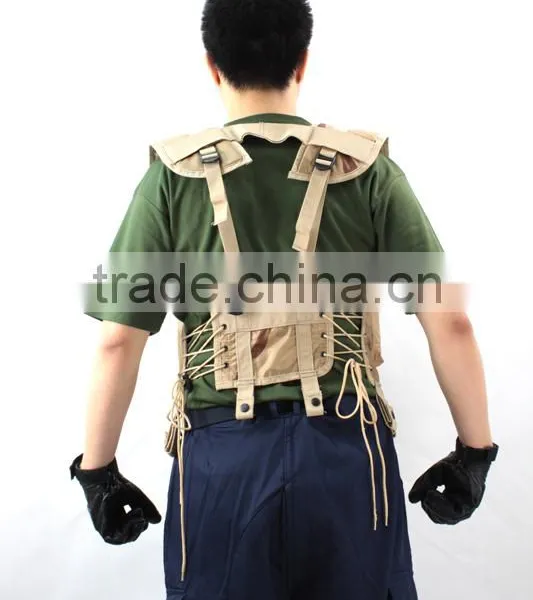 Desert Army Tactical Gear Outdoor Airsoft Hunting Shooting Vest photo-6