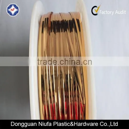 Gold Plastic Coated Twist Tie For Automatic Machine photo-2
