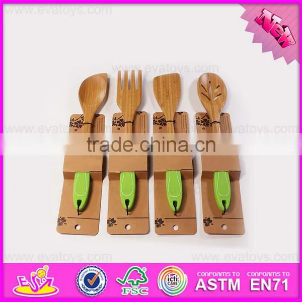 2016 New Products Wooden Kids Flatware,household Wooden Kids Flatware,cheap Wooden Kids Flatware W02B015