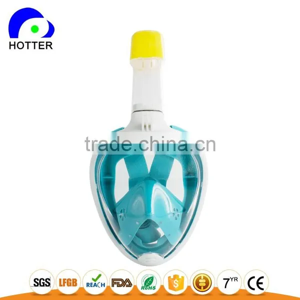 Diving Full Face Snorkel Mask, With Camera Amount Mask photo-4