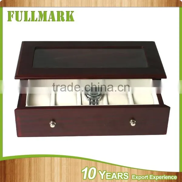 Modern Wooden Watch Winder Box for Watch Display
