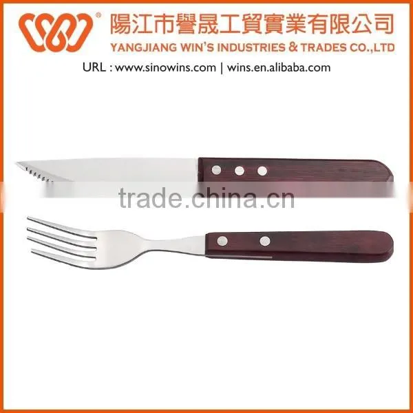 Stainless Steel Blade Material Serrated Blade Steak Knives photo-3