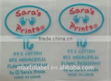 Good Washable Label Transfer for Kid's Clothing photo-5