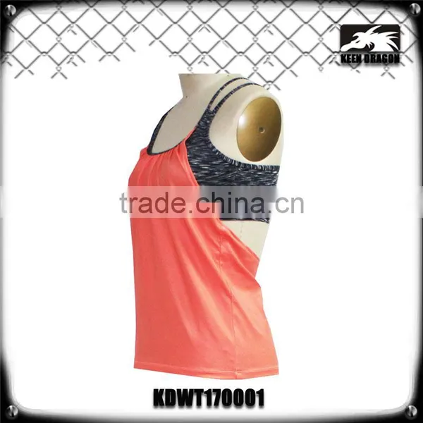New Womens Fitness Tank Top Custom Sexy Sports Bra & Vest photo-5