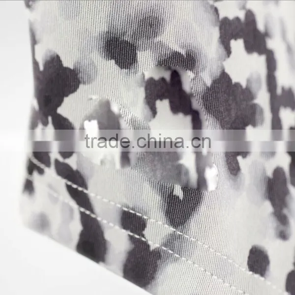 Womens Athletic Fitness Polyester Sports Leggings Custom Print Yoga Pants photo-3