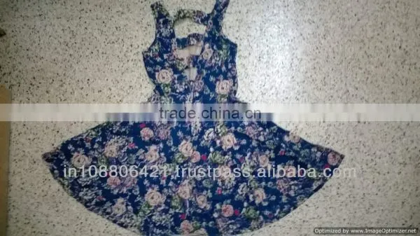 Fashionable Girls Evening Club Dress
