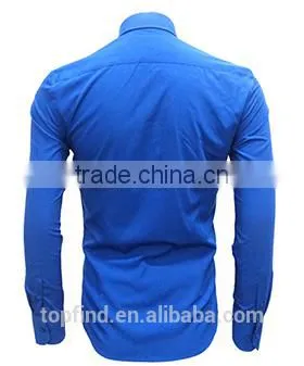 Slim Fit Shirt Cotton Shirt for Men Factory Custom Men Shirt photo-2