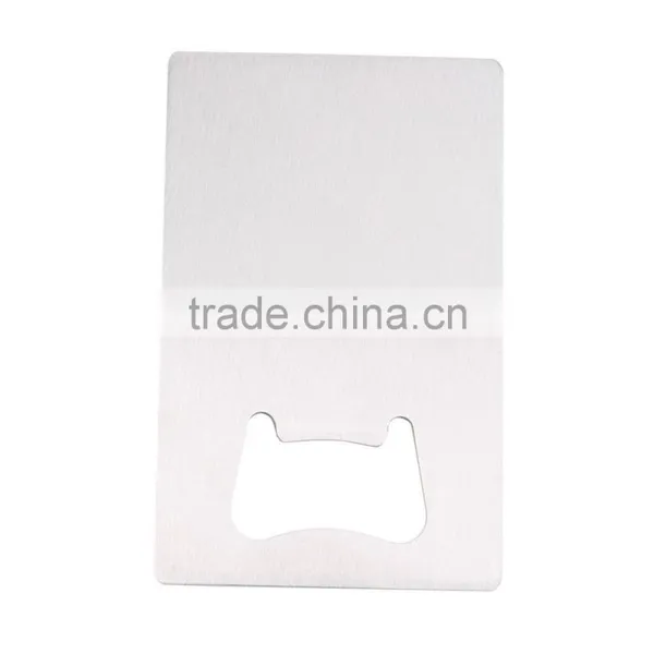 Hot Search 1 Piece Free Shipping Wallet Size Stainless Steel Credit Card Bottle Opener Business Card Beer Openers photo-3