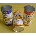 Customized Recycled Food Grade Paper Tube / Can Containers With Aliuminium Foil Interior