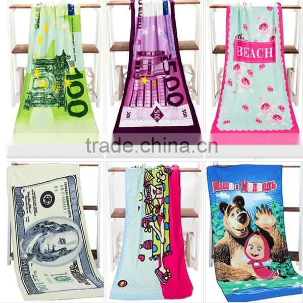 Colorful Reactive Printed Bath Towel With Low Price photo-4