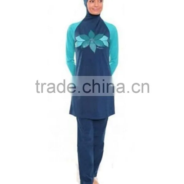 Islamic Full Cover Modest Muslim Swimwear photo-3