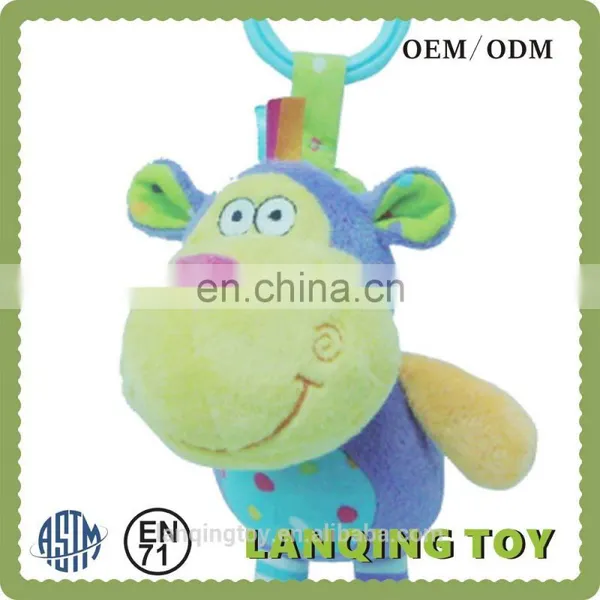Plush Animal Toys Stuffed Small Monkey Keychain photo-2