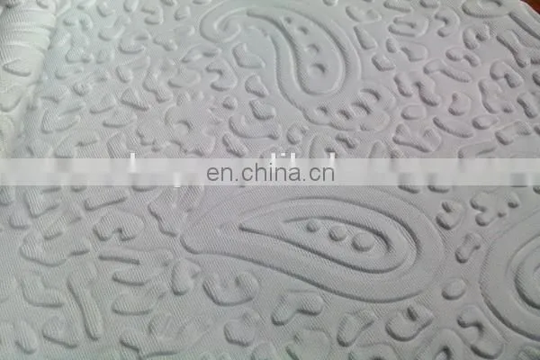 Winfar Knit Textile Hot Sell New Product Polyester 3D Embossed Scuba Fabric for Fashion Clothing photo-6