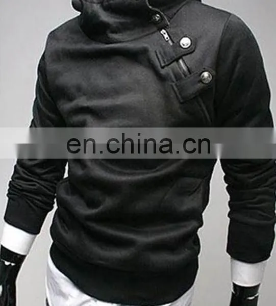 Fashion Mens Slim Fit Designed Hooded Sweatshirt Jumper Top Jacket Coats Hoodies photo-2