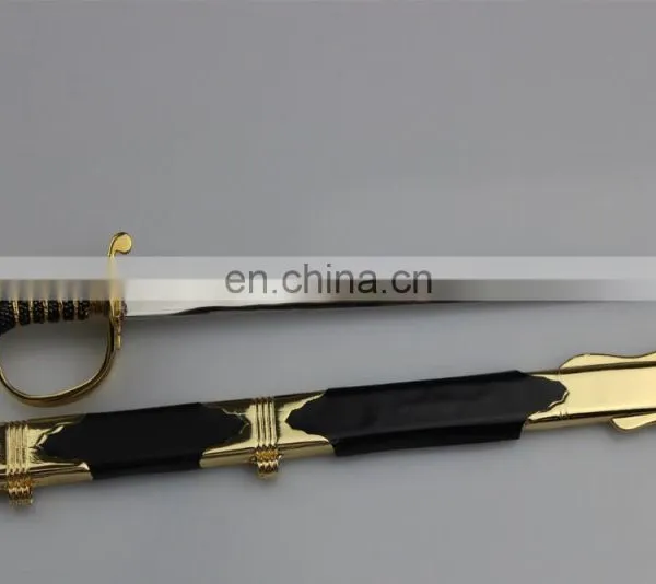 High Quality Brass Material Custom Engraved Sword Shape Letter Opener