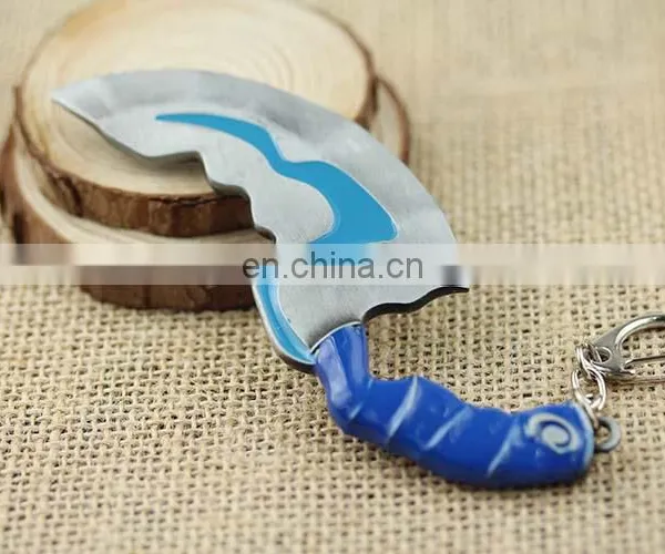Dota 2 Kelen's Blink Dagger Hunter Pocket Knife Blink Blade Model Keychain 6 photo-4