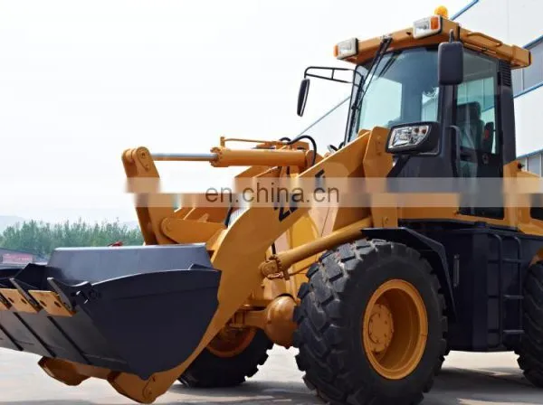 2.0 Ton Mini Loader With Quick Hitch Hydraulic Joystick Wheel Loader Factory photo-3