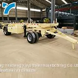 Brand New Asphalt Tank Customization Acceptable Lowbed Trailer Lowboy Axle photo-3