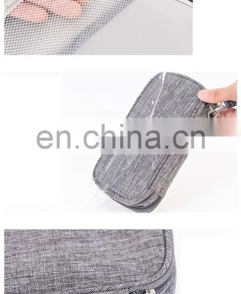 Phone Cable Organizer Bag Mini Travel Case For Digital Wire photo-4