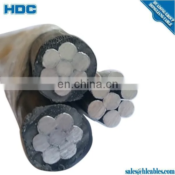 XLPE/PE/PVC,PVC Insulation Low Voltage Type and Aluminum Conductor Material Overhead Cable Abc Cables Price List photo-5