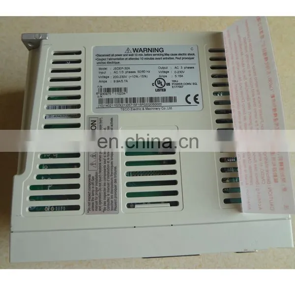 Teco 1kw AC Servo Motor Drive JSDEP-30A For JSMA-MB10ABK01 photo-3