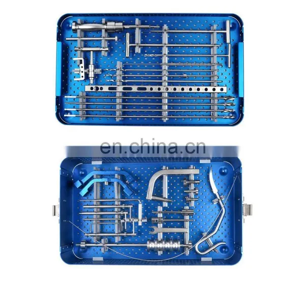 Competitive Price Tibial Intramedullary Nail Instrument Set Orthopedic Surgical Interlocking Nail Instruments photo-2