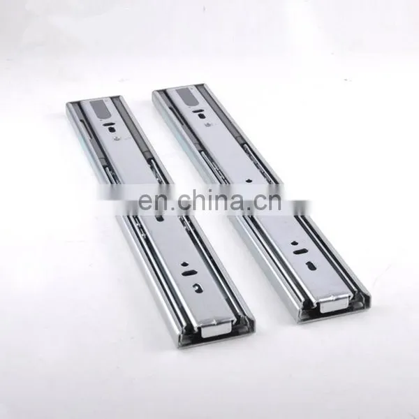 Heavy Duty Telescopic Undermount Soft Closing Push to Open Under Mount Concealed Drawer Slide
