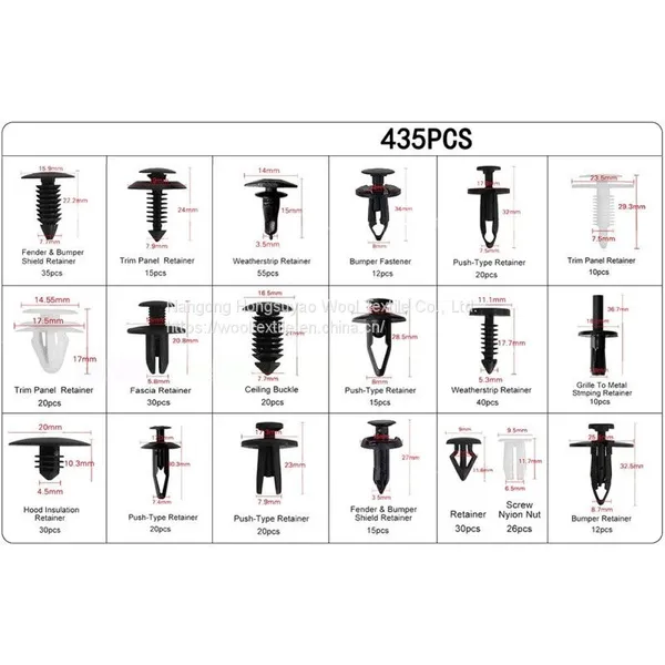 Automotive Plastic Fasteners Car Accessories, Interior Push Type Retainer Clips photo-3