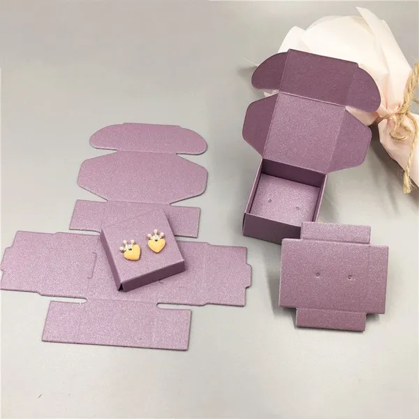 Cardboard Folding Gift Box Cost-effective Folding Jewelry Box photo-2
