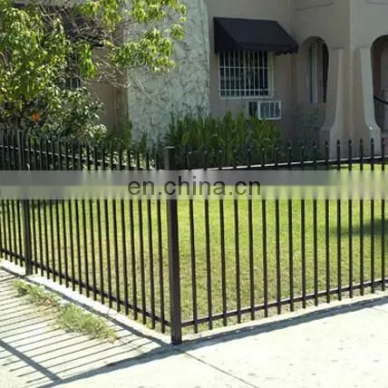 Decorative Wall Hot Dip Galvanized Steel Palisade Fence for Small Garden From China photo-3