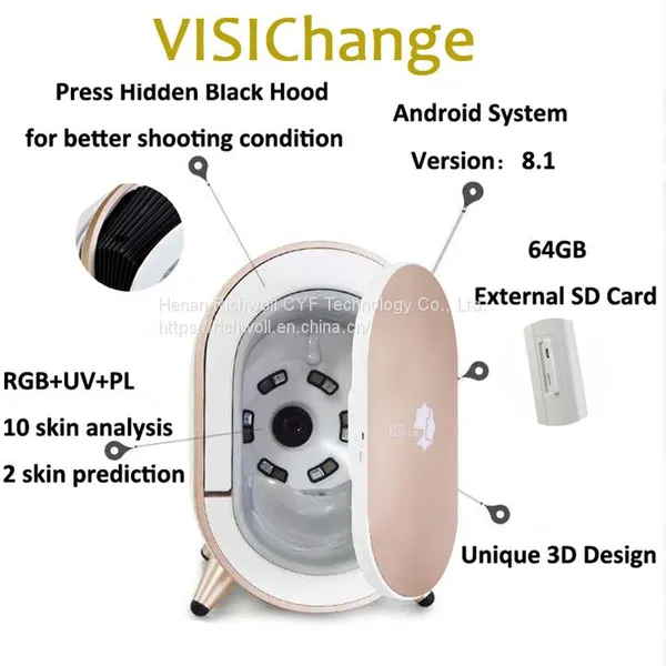 2022 Newest Digital Skin Scanner 3d Magic Mirror Camera Skin Analyzer Machine Analysis With Best Price photo-2