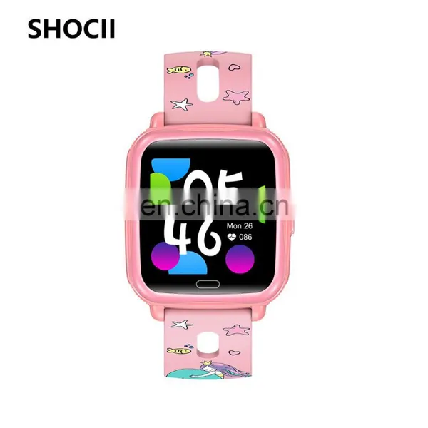 Kids Avec Telephone Gps Connectee Connecter Avec Sim Smart Bracelet Ura Phone Online Ios Android Phone Gift Watch for Children photo-5