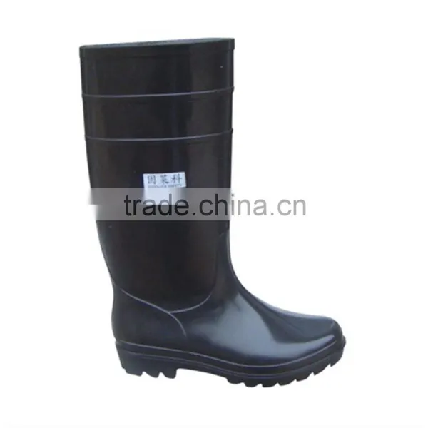 Cheap Men Safety PVC Rain Boots,safety Boot photo-3