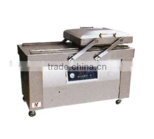 Double chamber vacuum packager