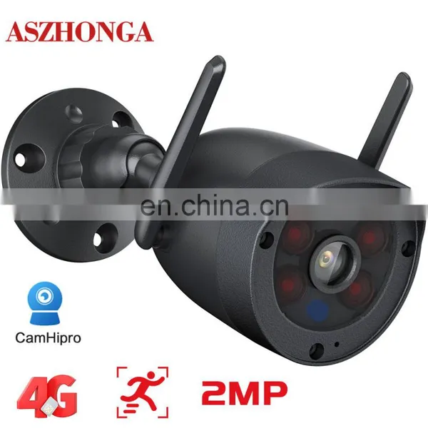 4G SIM CARD 2MP Security IP Camera 4X Digital Zoom CCTV HD Motion Detection Outdoor Surveillance Bullet Cam CamHi APP photo-2