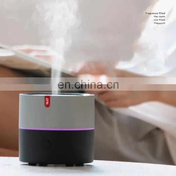 230ml Usb Rechargeable Flower Defuser H2o Ultrasonic Aroma Vase Humidifier With Essential Oils Bottle For Office Home photo-5