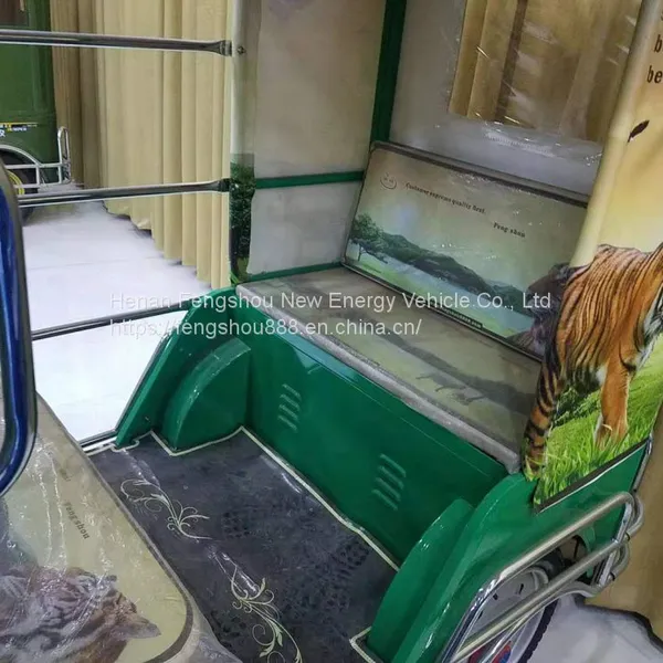 AKA15 Electric Taxi Passenger Rickshaw Tricycle With Turning Seat photo-2