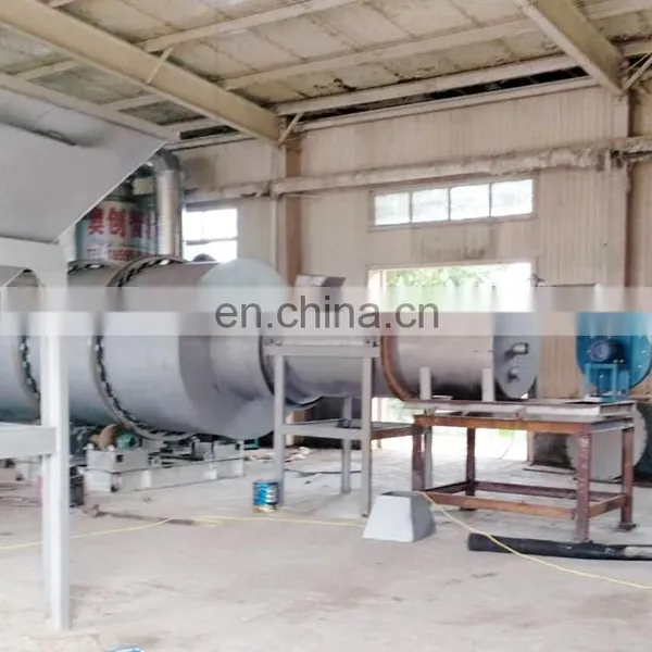 30 Ton per Hour Small Compact Sand Dryer Machine Plant Three Cylinder Type 304 Stainless Steel Industrial Salt Sand Dryer photo-5