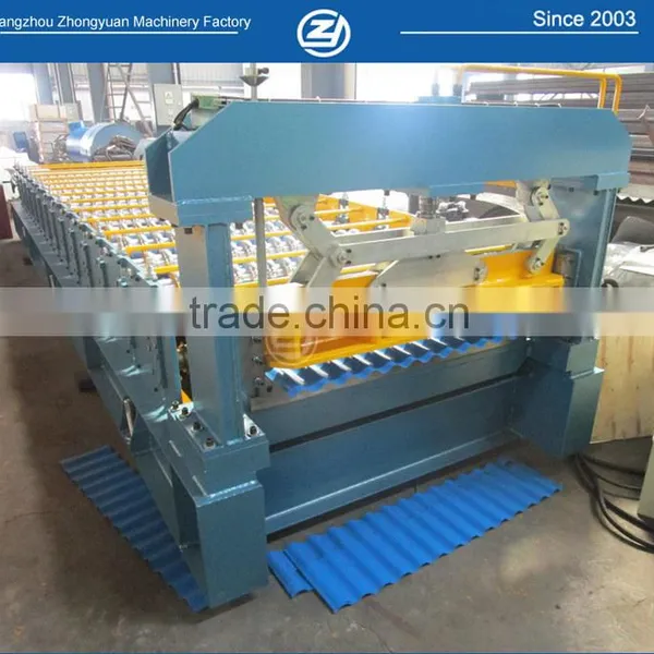 CE/ISO Certificated Metal Corrugated Roofing Panel Making Machine photo-2