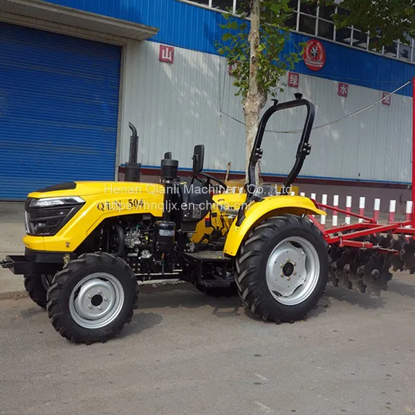 Chinese Famous Traktor QLN 55hp 4*4 Agricole Wheel Popular For Sale photo-3