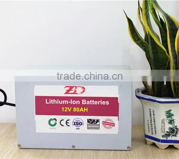 LifePo4 Battery Price 12v 80ah for Solar Lighting System photo-2